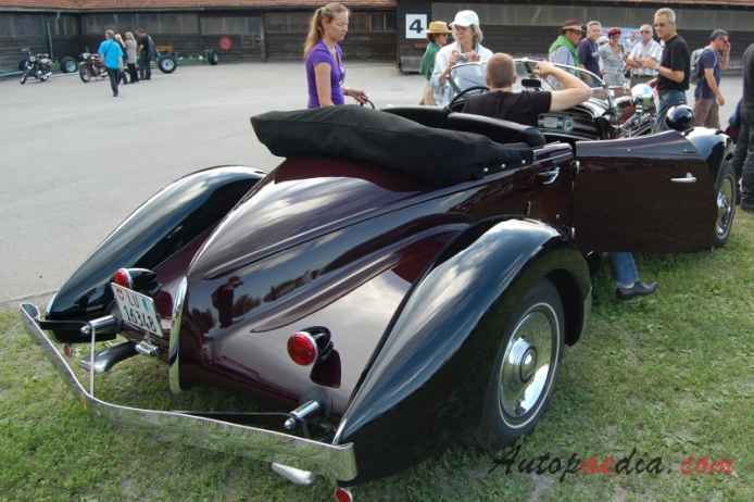 Auburn 851 (852) Speedster 1935-1936 (1966 Serie 2), prawy tył