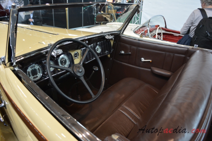 Auburn 852 Speedster 1935-1936 (1936 phaeton Sedan 4d), interior