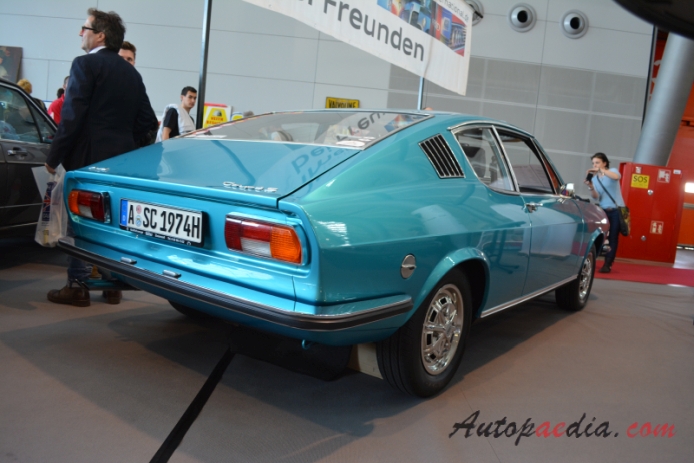 Audi 100 Coupé S 1969-1976 (1974 Coupé 2d), prawy tył