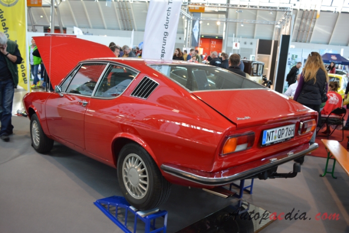 Audi 100 Coupé S 1969-1976 (Coupé 2d),  left rear view