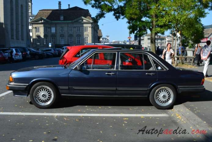Audi 100 C2 1976-1982 (1979-1982 200 5T sedan 4d), lewy bok
