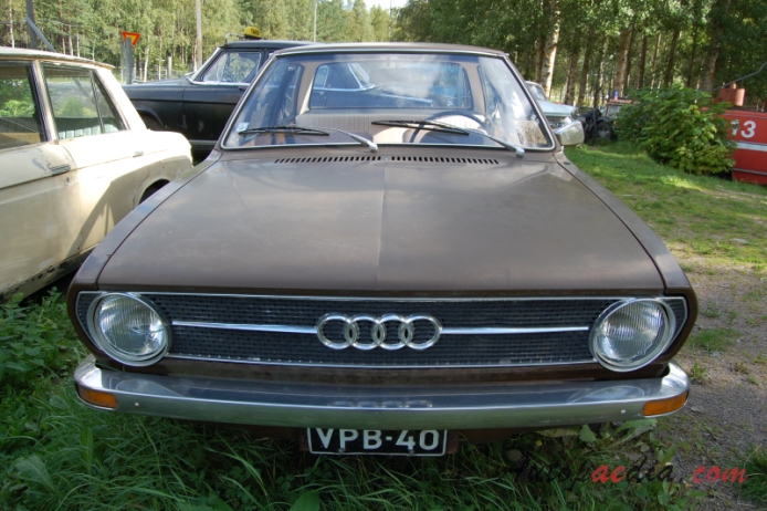 Audi 80 B1 1972-1978 (1972-1976 80S sedan 2d), front view