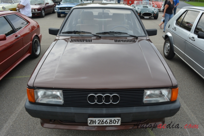 Audi 80 B2 1978-1986 (1984-1986 Audi 80 CC sedan 4d), front view