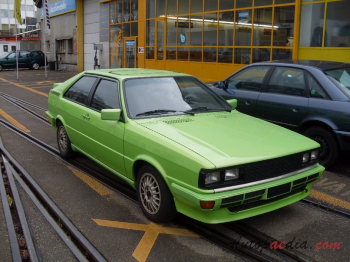 Audi Coupé GT (Typ 85) 1980-1987 (1980-1983), prawy przód