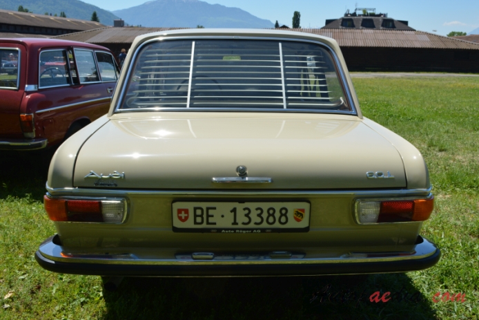Audi F103 1965-1972 (1970-1972 Audi 60 L sedan 2d), rear view