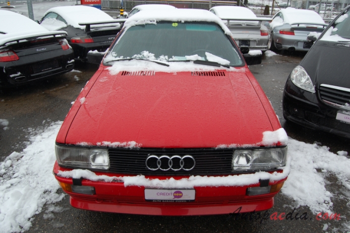 Audi Quattro 1980-1991 (1990 Turbo 20v), front view