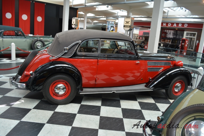 Audi 920 1938-1940 (1939 Gläser convertible 2d), prawy bok