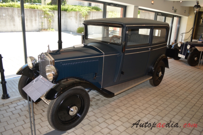 Audi typ P 1931-1932 (1931 Audi P 5/30 PS saloon 2d), lewy przód