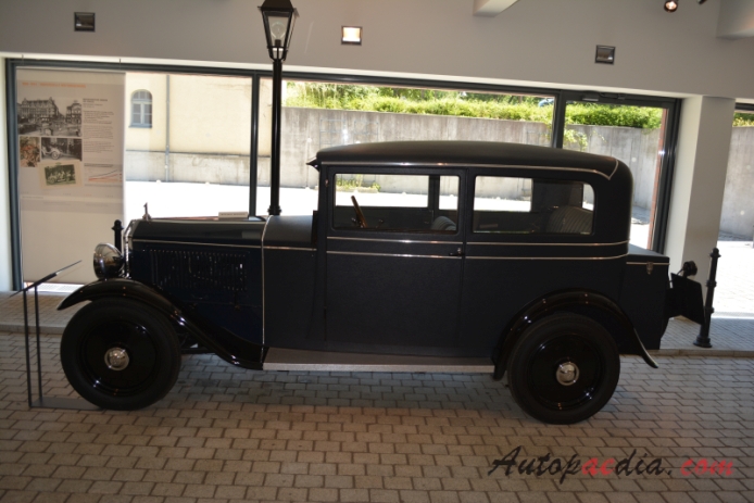 Audi type P 1931-1932 (1931 Audi P 5/30 PS saloon 2d), left side view