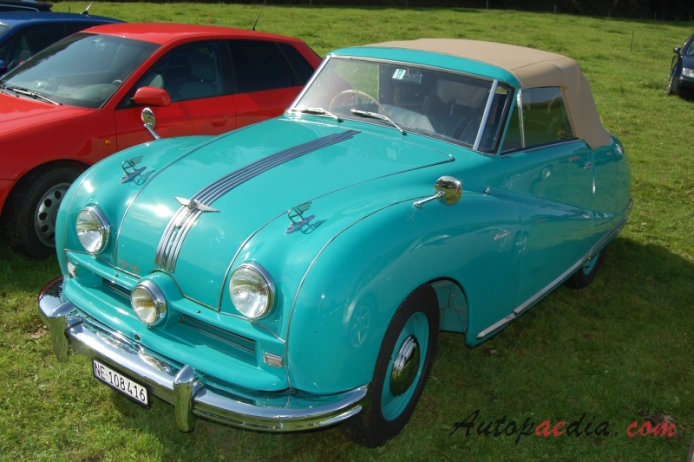 Austin A90 Atlantic 1948-1952 (1948-1951 convertible 2d), left front view