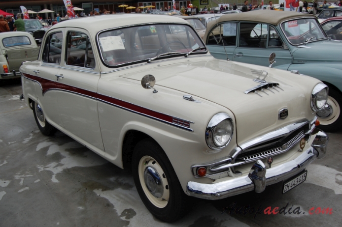 Austin A95 (A105) Westminster 1956-1959 (1958 sedan 4d), right front view