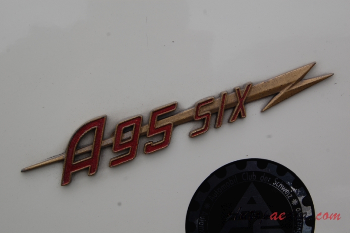 Austin A95 (A105) Westminster 1956-1959 (1958 sedan 4d), emblemat tył 
