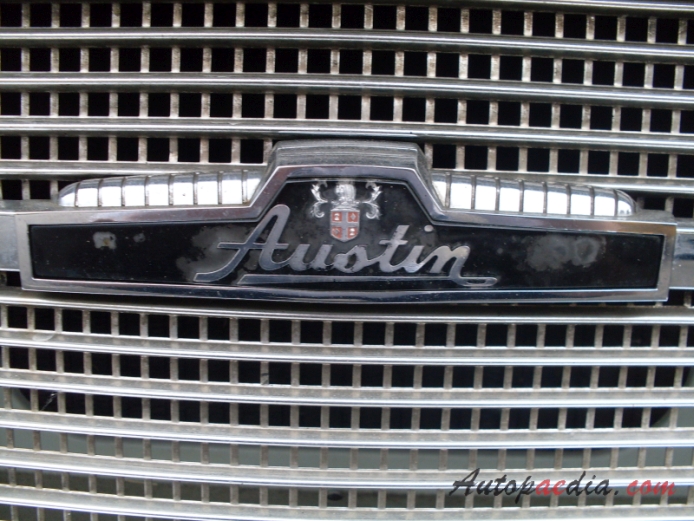 Austin Cambridge A60 1961-1969 (1964 sedan 4d), front emblem  
