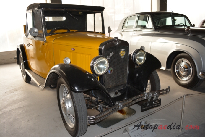 Austin Seven 1922-1939 (1933 tourer), prawy przód