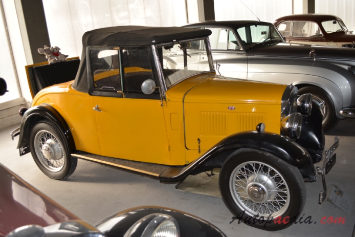 Austin Seven 1922-1939 (1933 tourer), prawy bok