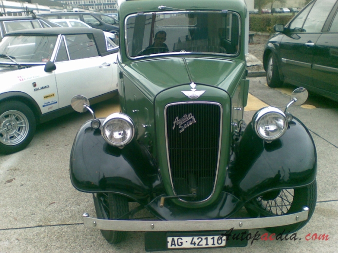 Austin Seven 1922-1939 (1934-1939 saloon), front view