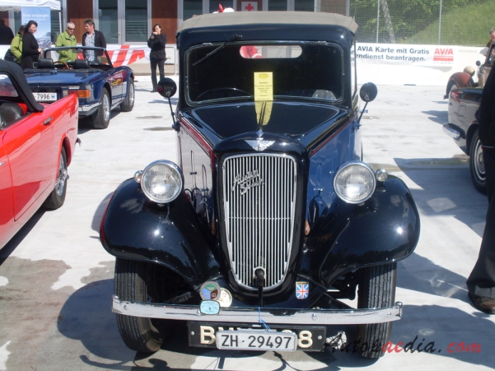Austin Seven 1922-1939 (1935 Ruby cabriolet 2d), przód