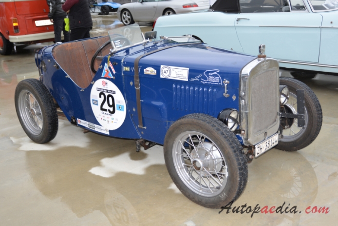 Austin Seven 1922-1939 (roadster 2d), prawy przód