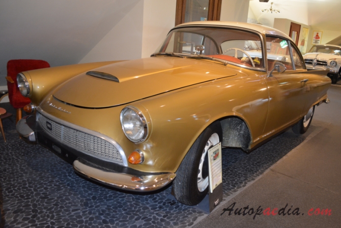 Auto Union 1000 Sp 1958-1965 (1961 Coupé), lewy przód