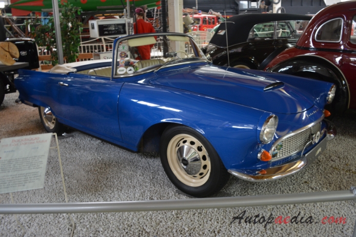 Auto Union 1000 Sp 1958-1965 (1963 cabriolet), prawy przód