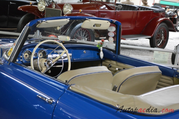 Auto Union 1000 Sp 1958-1965 (1963 cabriolet), wnętrze