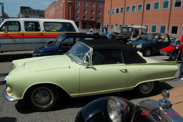 Auto Union 1000 Sp 1958-1965 (cabriolet), left side view