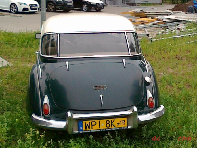 Auto Union 1000 1958-1963 (1953 Coupé 2d), rear view
