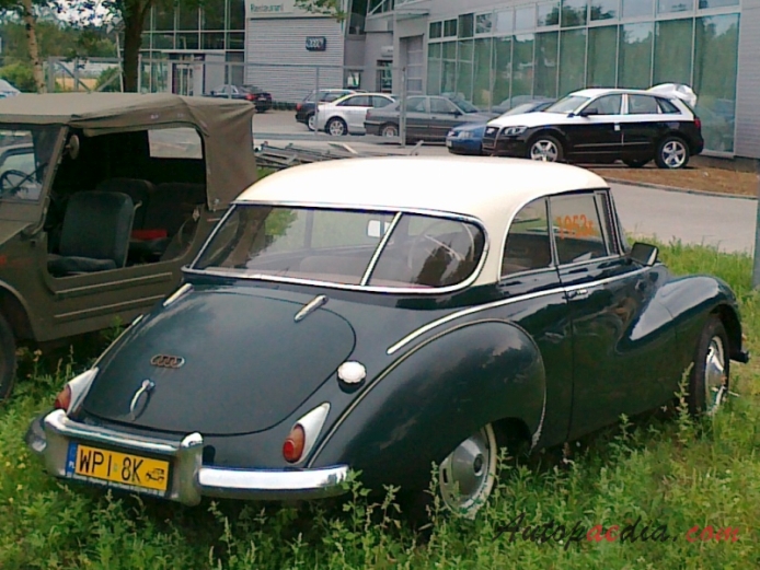 Auto Union 1000 1958-1963 (1953 Coupé 2d), prawy tył