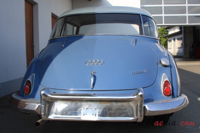 Auto Union 1000 1958-1963 (1959-1961 1000S Coupé 2d), tył