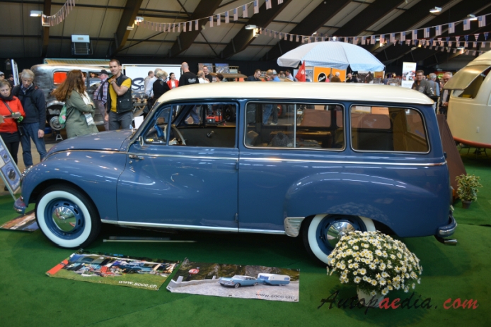 Auto Union 1000 1958-1963 (1959-1962 Universal kombi 3d), lewy bok