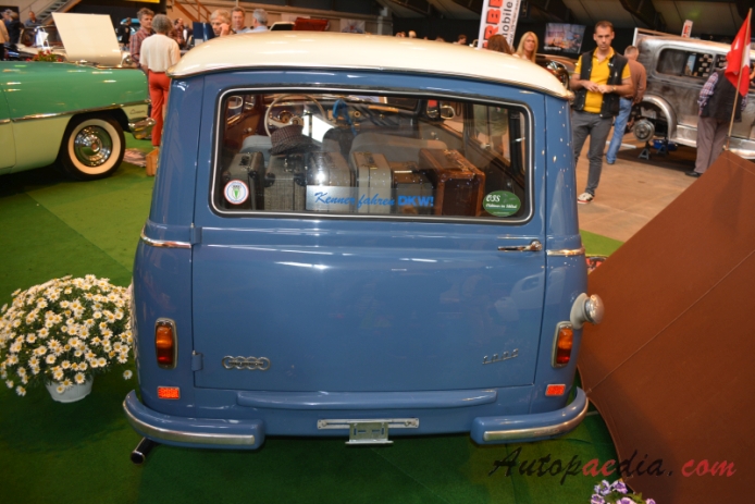 Auto Union 1000 1958-1963 (1959-1962 Universal kombi 3d), tył