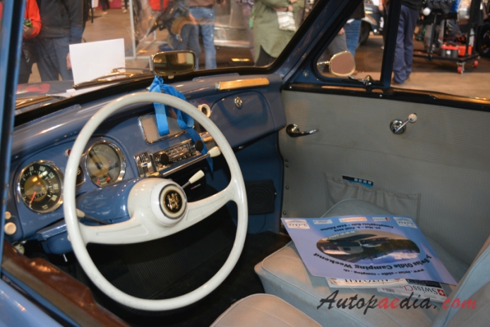 Auto Union 1000 1958-1963 (1959-1962 Universal kombi 3d), interior