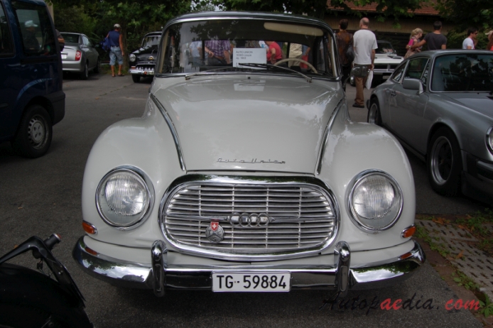 Auto Union 1000 1958-1963 (1963 1000S Coupé de Luxe 2d), przód