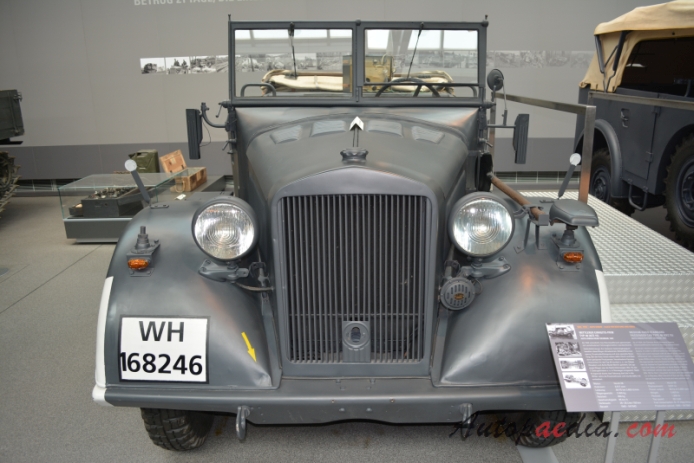 Auto Union typ 40 (KFZ 15) 1940-1942 (1941 pojazd wojskowy), przód