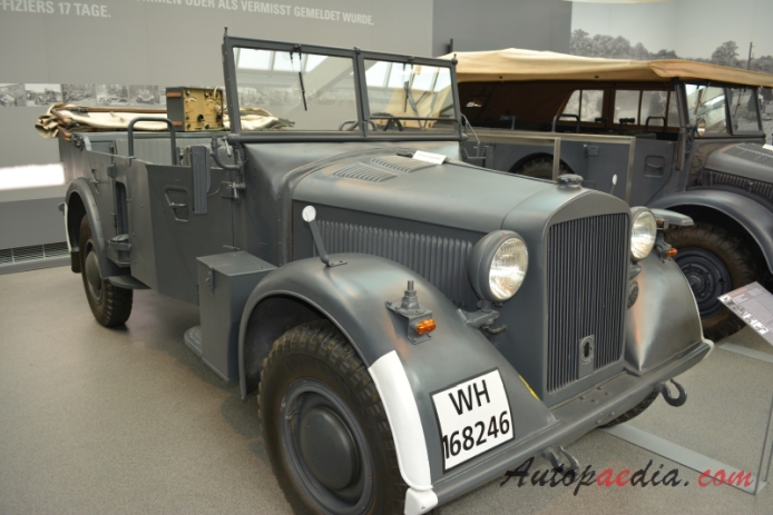 Auto Union typ 40 (KFZ 15) 1940-1942 (1941 pojazd wojskowy), prawy przód