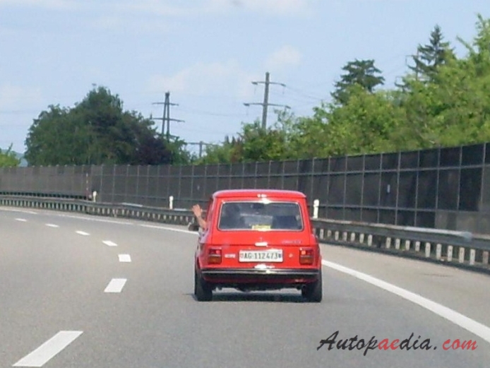 Autobianchi A112 2nd series 1973-1974 (Abarth), rear view