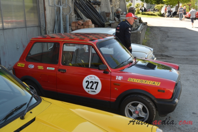 Autobianchi A112 6th series 1982-1986 (1984 Lancia A 112 Abarth 70HP), right side view