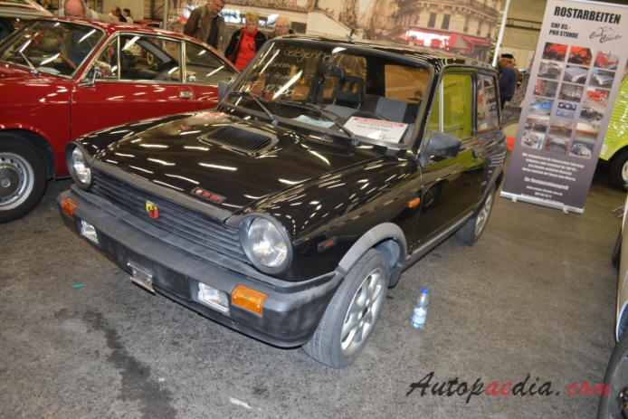 Autobianchi A112 6th series 1982-1986 (1984 Lancia A 112 Abarth 70HP), left front view