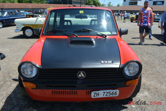Autobianchi A112 6th series 1982-1986 (Abarth 70HP), front view