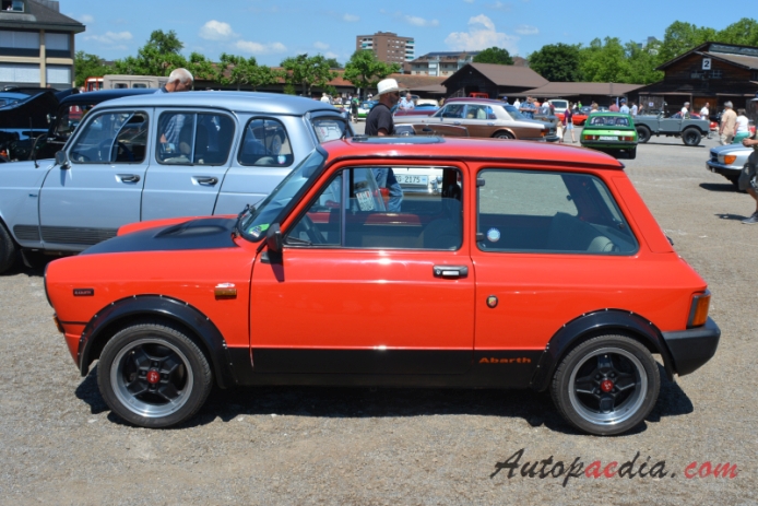 Autobianchi A112 6th series 1982-1986 (Abarth 70HP), left side view