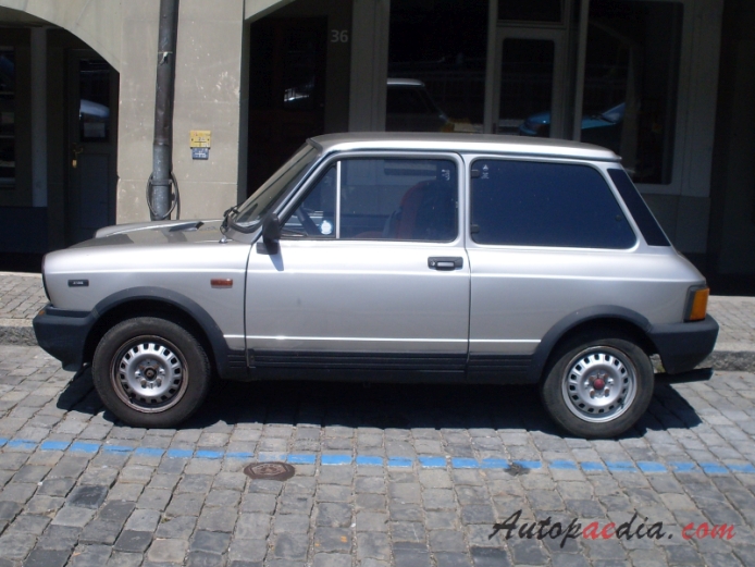 Autobianchi A112 6th series 1982-1986 (Lancia A112), left side view