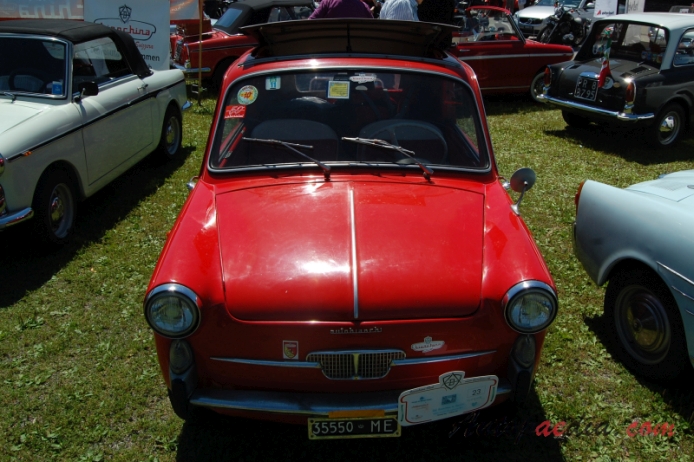 Autobianchi Bianchina 1957-1969 (1957-1962/Trasformabile), front view