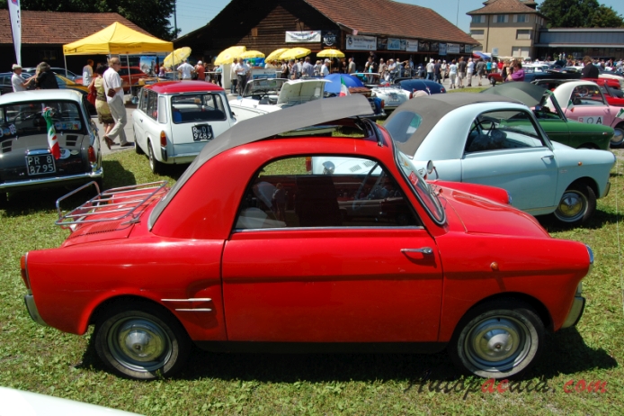Autobianchi Bianchina 1957-1969 (1957-1962/Trasformabile), prawy bok