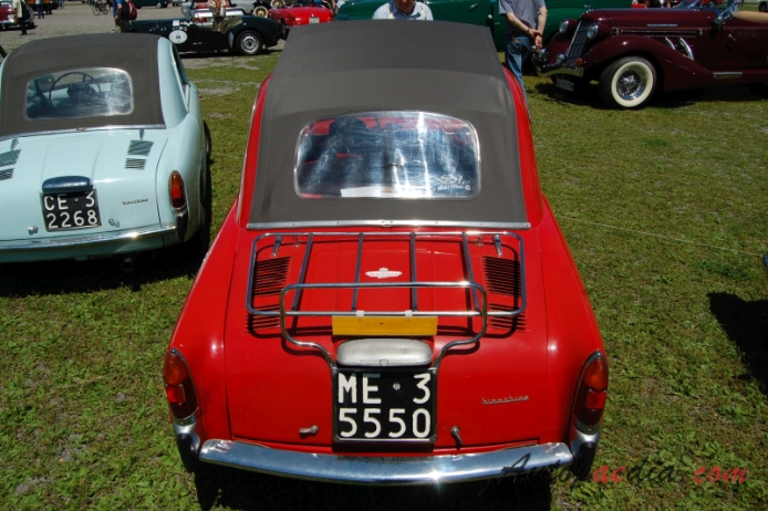 Autobianchi Bianchina 1957-1969 (1957-1962/Trasformabile), rear view