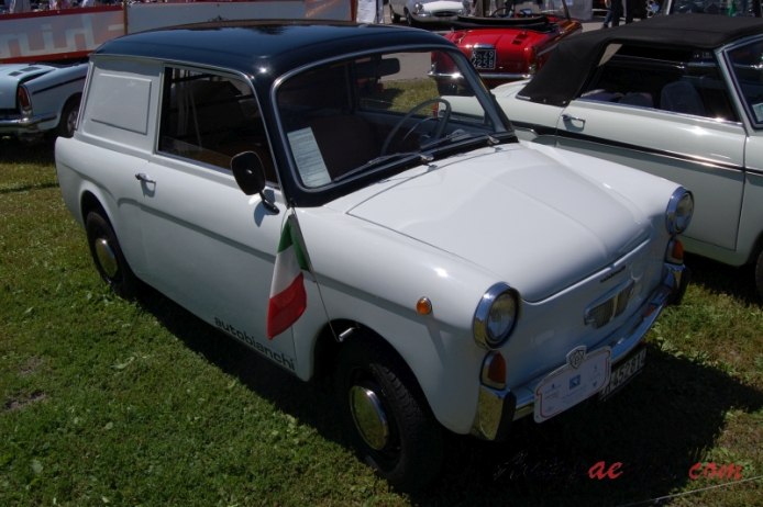 Autobianchi Bianchina 1957-1969 (1960-1969/Furgoncino), right front view