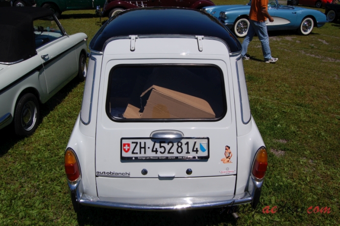 Autobianchi Bianchina 1957-1969 (1960-1969/Furgoncino), tył
