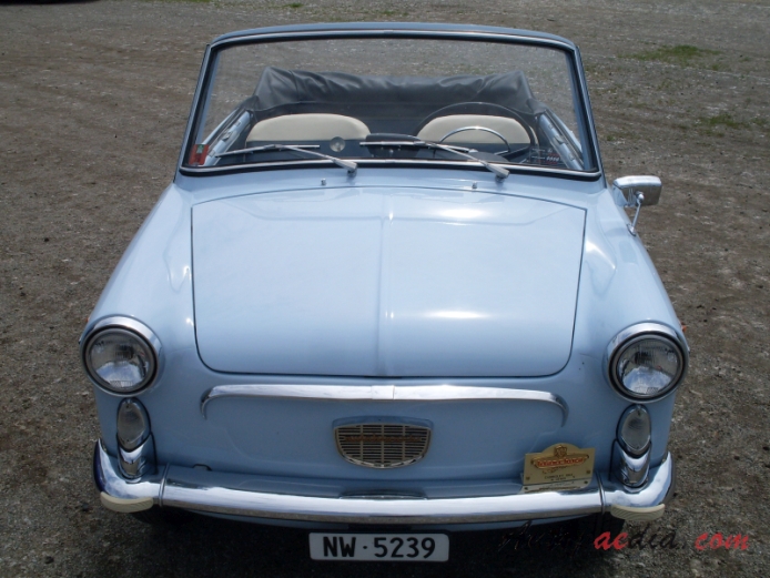 Autobianchi Bianchina 1957-1969 (1960-1969/cabriolet), front view