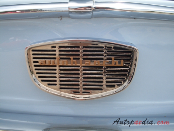 Autobianchi Bianchina 1957-1969 (1960-1969/cabriolet), front emblem  