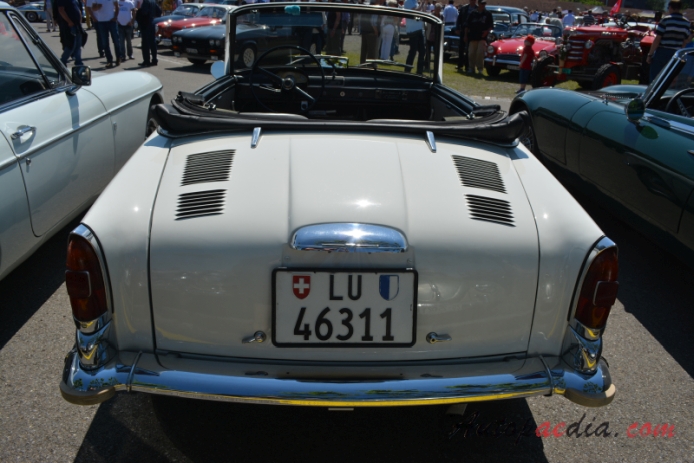 Autobianchi Bianchina 1957-1969 (1960-1969/cabriolet), rear view