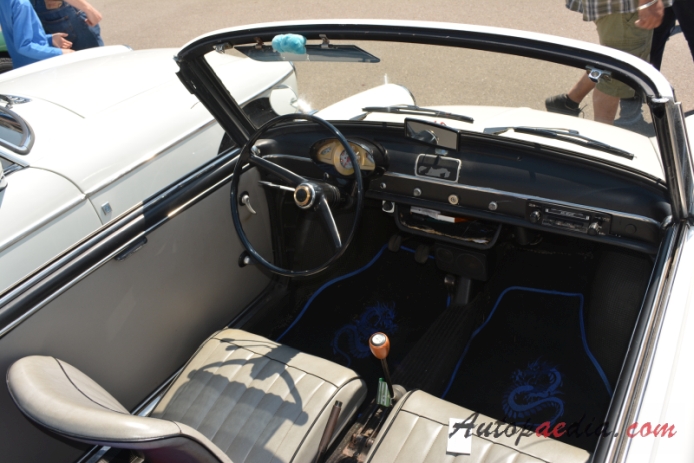 Autobianchi Bianchina 1957-1969 (1960-1969/cabriolet), interior